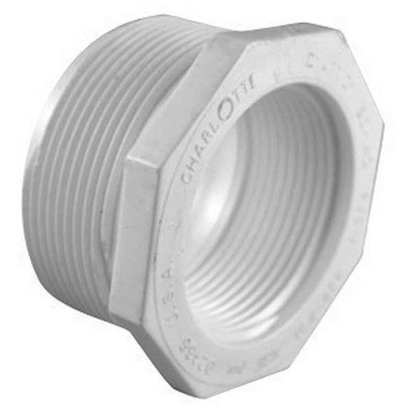 Charlotte Pipe And Foundry BUSHING 40PVC 2""MPT1""FPT PVC 02112 3600